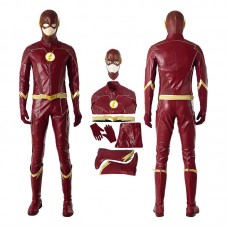 The Flash Season 4 Barry Allen Cosplay Costume Top Level
